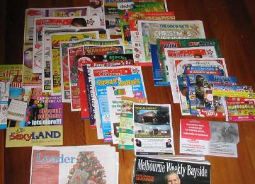 Is the participation in marketing costs for promotional leaflets always weighted with the size of the coverage?