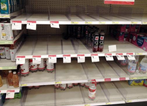 What would be your reaction if the shelve that was supposedly going to support your brand's facing is empty?